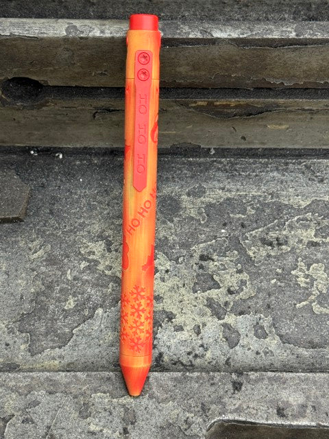 St. Nick Limited Edition Pen - distressed w machined clip | Nottingham Tactical