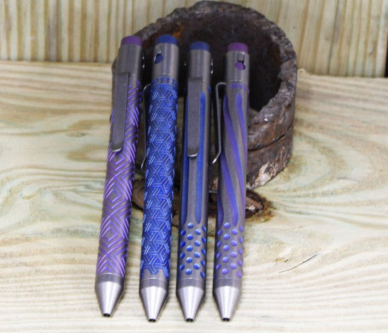 Titanium Custom Anodized Pen - titanium custom anodized pen | Nottingham Tactical