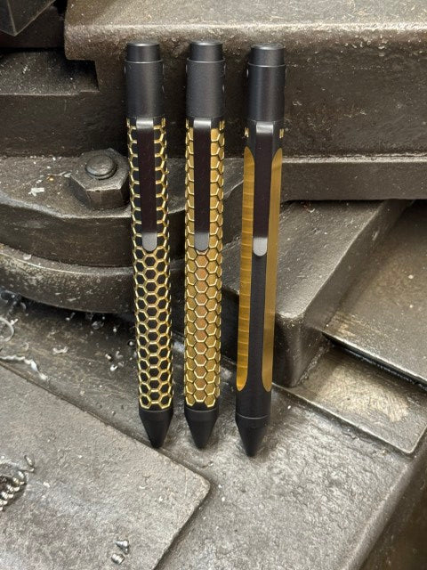 Brass Custom Cerakote Pen - mainpic | Nottingham Tactical