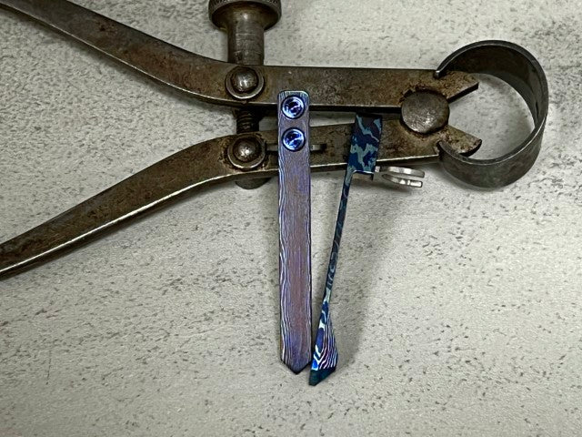 Exotic Machined Pocket Clips - mokutifingerprint | Nottingham Tactical