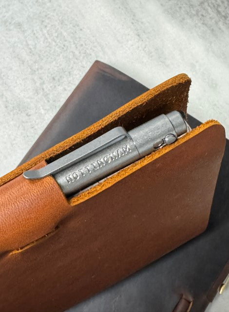 Custom Leather Journal - product image 5 | Nottingham Tactical