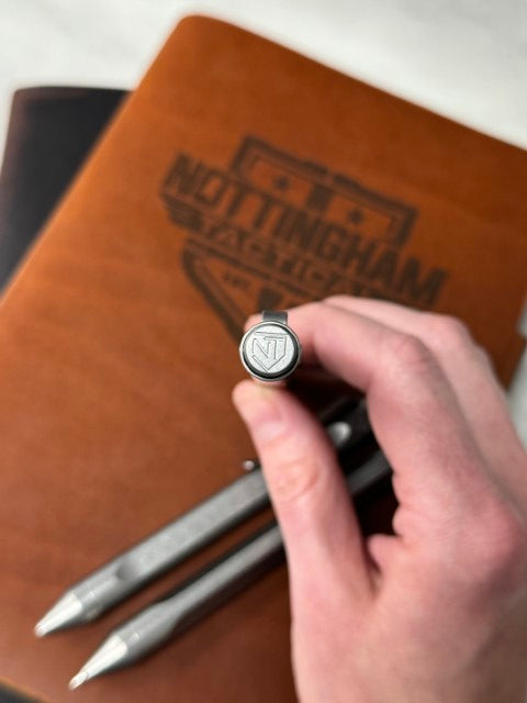Custom Leather Journal - product image 4 | Nottingham Tactical